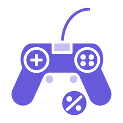 Gamepad Sale Icon of Shopping Friday iconset.