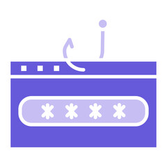 Password Phishing Icon of Security iconset.