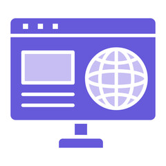 Homepage Icon of Seo and Web iconset.