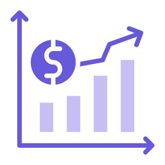 Money Growth Icon of Online Marketing iconset.