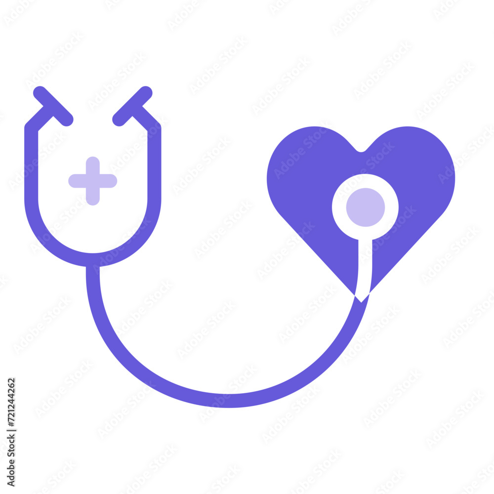 Sticker health check icon of health checkup iconset.