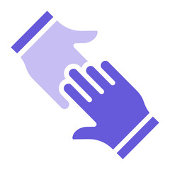 Scrubbing with Hand Icon of Housekeeping iconset.