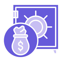 Money Vault Icon of Crime and Law iconset.