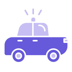 Police Car Icon of Crime and Law iconset.