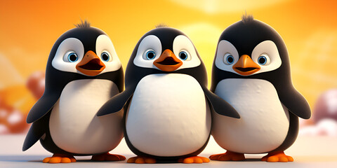  A cute penguin, The penguins of madagascar, The penguins of madagascar wallpapers, desktop wallpaper - most viewed, 
 - obrazy, fototapety, plakaty