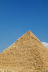 very nice footage of pyramid of giza pyramid