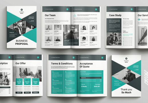 Business Brochure Proposal Layout