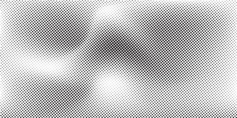 Black and white vector halftone. Abstract texture vector illustration