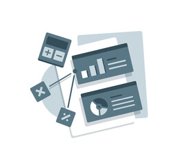 Financial statement, preparation of reports. Concept of financial report, digital accounting, audit and financial research, accounting report
