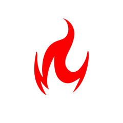 Red Fire Icon