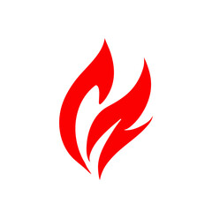 Red Fire Icon
