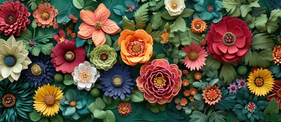 Floral nature crafts in full bloom