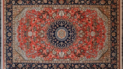 Traditional Turkish Persian carpet rug texture design