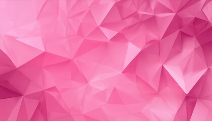 Pink triangular shapes on a white background