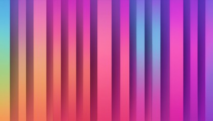 Obraz premium A rainbow colored wall of squares