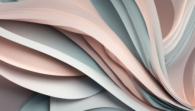 A 3D artistic representation of a wave © vivekFx