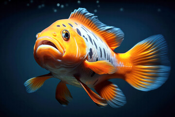 Anemone-a clown fish (Amphiprion percula)6 - obrazy, fototapety, plakaty