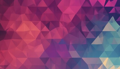 Fototapeta premium A colorful abstract background with a triangle pattern