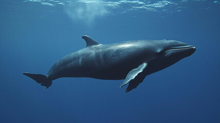 Long finned pilot whale Globicephala meals