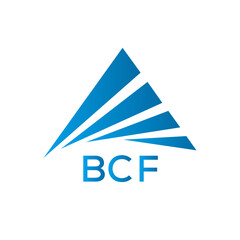 BCF Letter logo design template vector. BCF Business abstract connection vector logo. BCF icon circle logotype.
