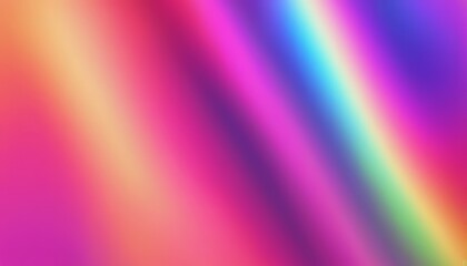 A colorful rainbow colored ribbon