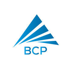 BCP Letter logo design template vector. BCP Business abstract connection vector logo. BCP icon circle logotype.
