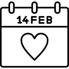 14 feb valentine day  Icon