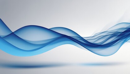 A blue wave in the ocean