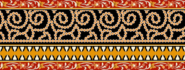 seamless border knitted pattern with deers pattern, design, seamless, texture, ornament, art, fabric, decoration, ethnic, border, vector, illustration, vintage, textile, decor, wallpaper, geometric, t