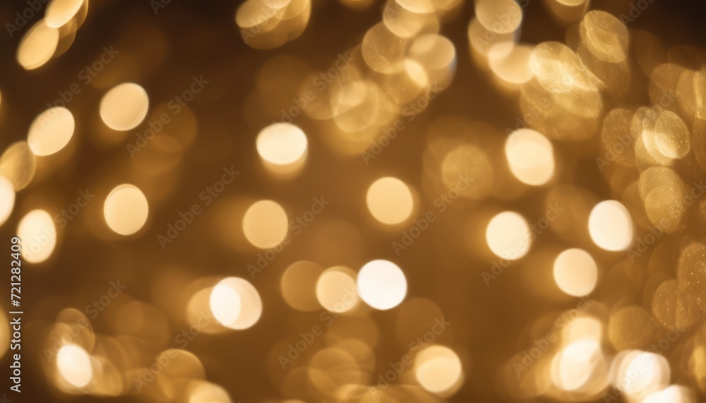 Poster a blurry image of a light source with a yellowish glow
