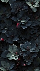 Dark plant Abstractus Wallpaper