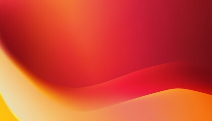 A bright orange and red background