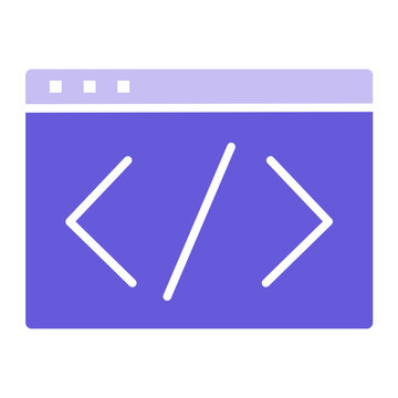 Web Coding Icon of Web Hosting iconset.