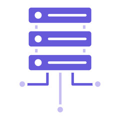 Database Network Icon of Web Hosting iconset.