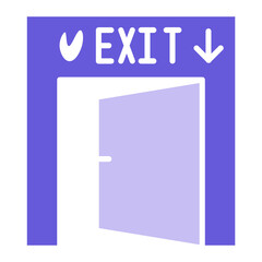Fire Exit Icon of Mall iconset.