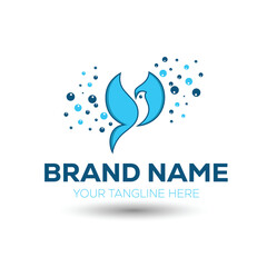 abstract business logo design