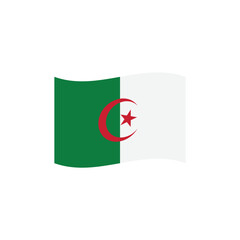 Flag of Algeria vector symbol