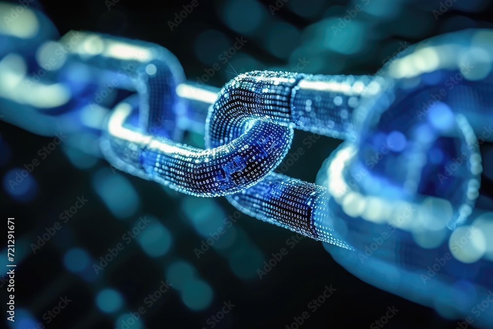 Poster the use of encryption is crucial for ensuring data confidentiality, but the presence of a blockchain