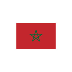 Flag of Morocco vector symbol