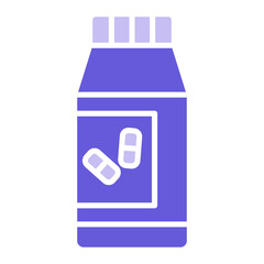 Pills Bottle Icon of Research and Science iconset.