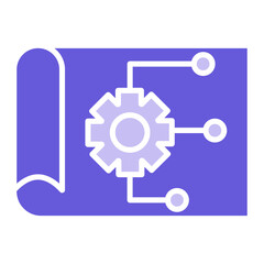 Planning Icon of Business Startup iconset.