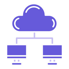 Cloud Computing Icon of SEO and SEM iconset.