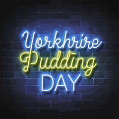 british Yorkshire pudding day typography  , 	Yorkshire Pudding Day typography ,  Yorkshire Pudding Day lettering ,	British Yorkshire Pudding Day lettering , 	British Yorkshire Pudding Day