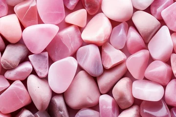 Foto op Canvas Fondo de piedras de cuarzo rosa. © ACG Visual