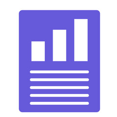 Financial Statements Icon of Accounting iconset.