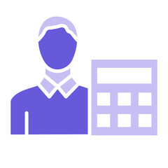Accountant Icon of Accounting iconset.