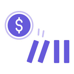 Domino Money Icon