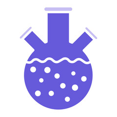 Three Neck Flask Icon of Chemistry iconset.