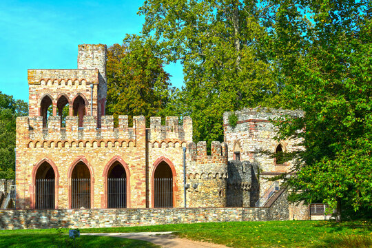 Schlosspark Biebrich am Schloss Biebrich in Wiesbaden (Hessen)