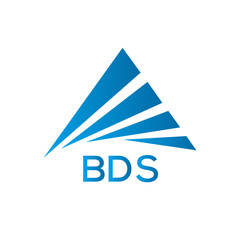 BDS Letter logo design template vector. BDS Business abstract connection vector logo. BDS icon circle logotype.
